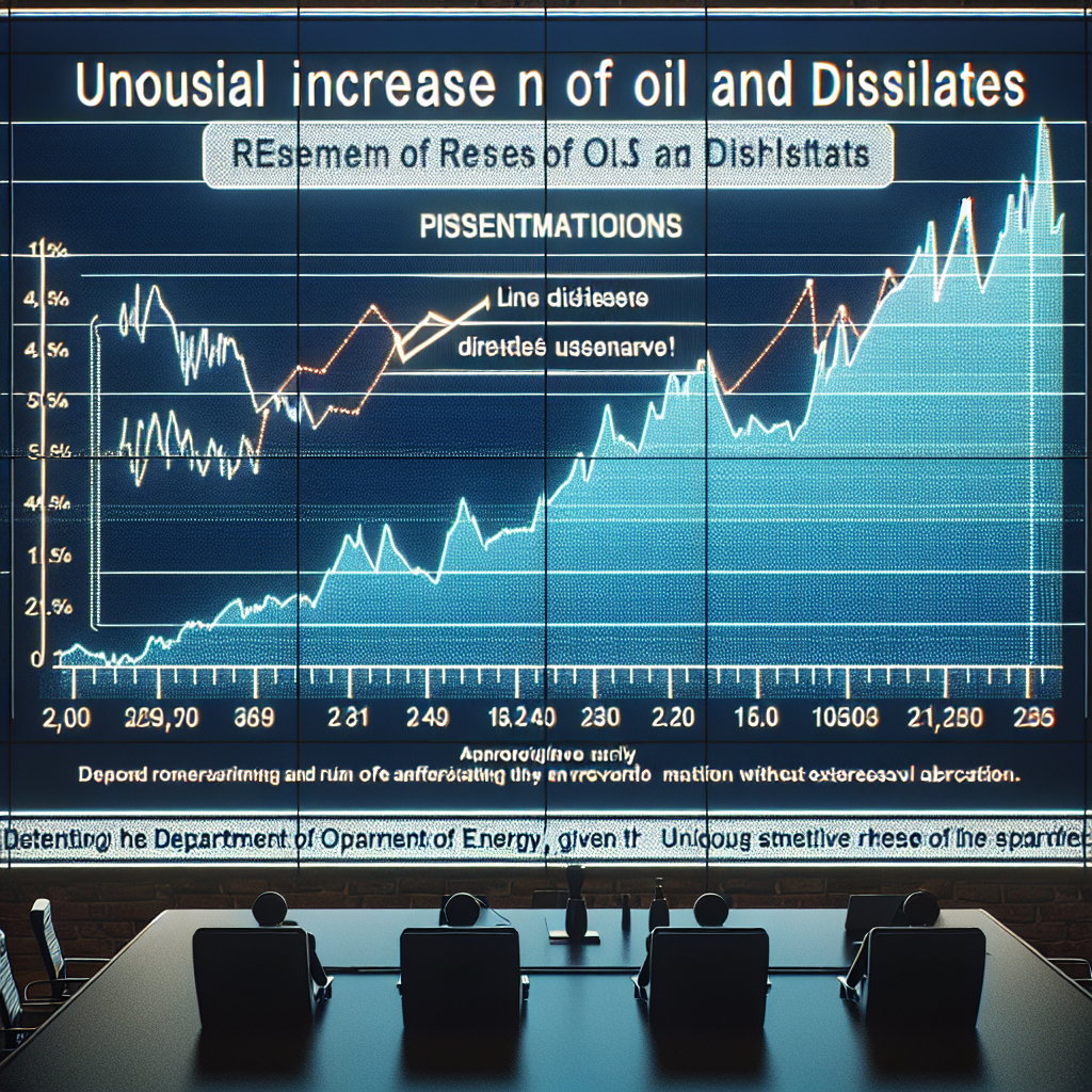 Информация о необычном увеличении запасов нефти и дистиллятов была представлена Министерством энергетики США.